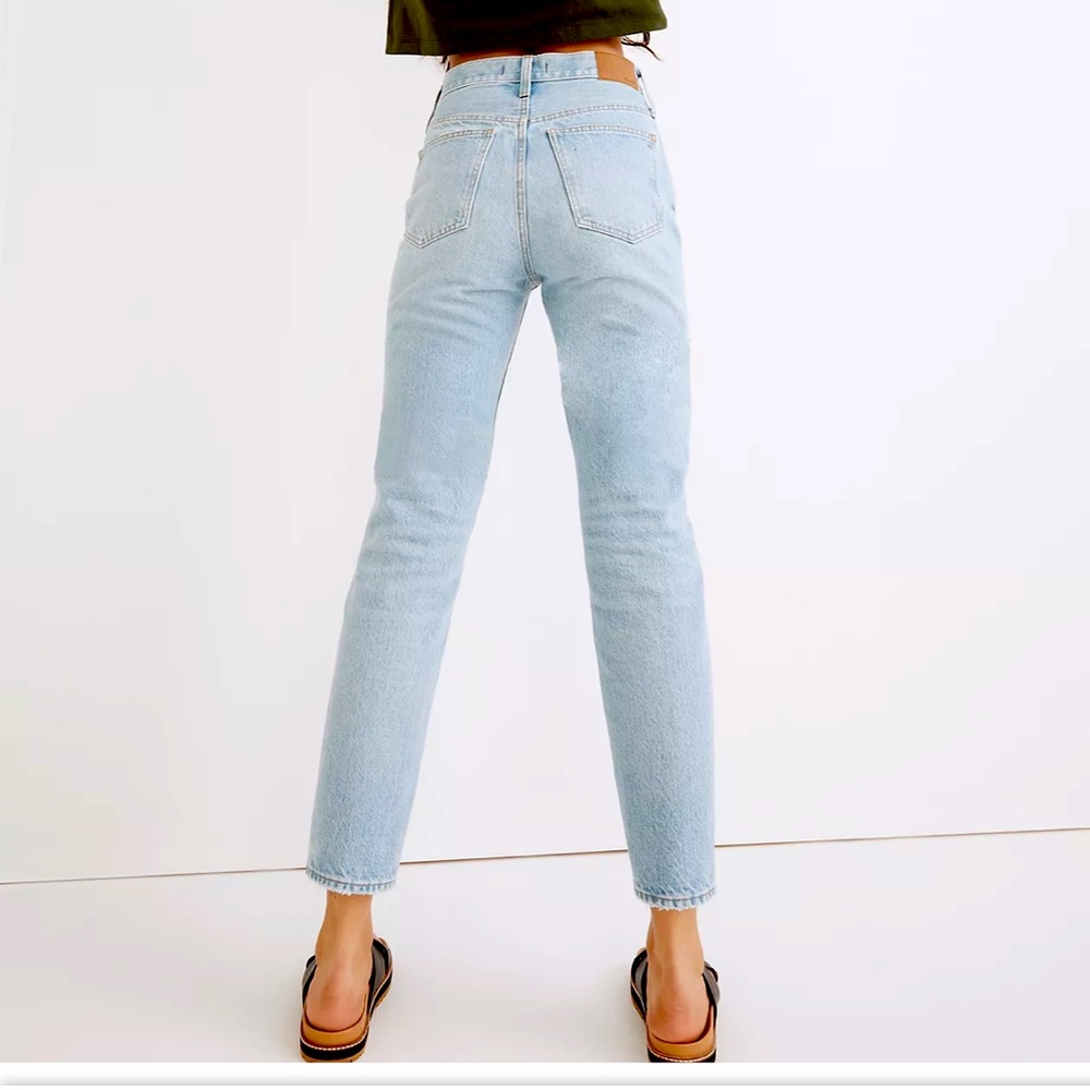 MADEWELL 	
the perfect vintage jean in grandbay wash: ripped edition